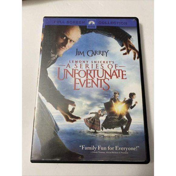 Lemony Snickets A Series of Unfortunate Events (DVD, 2005, Full Screen) - Picture 1 of 8